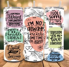 Load image into Gallery viewer, Custom 20 oz Tumblers