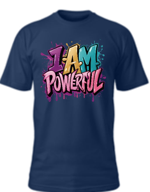 I Am Powerful Kids Tee