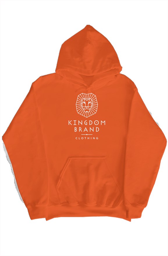 Classic Orange Logo Hoodie