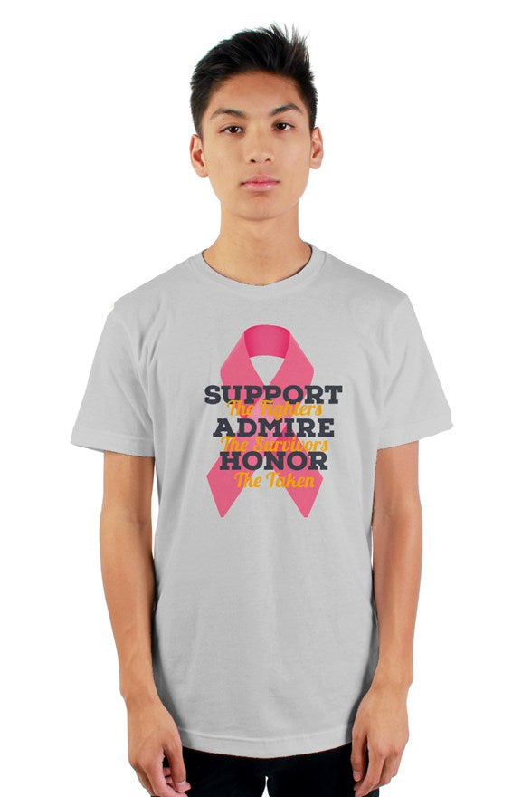 Support Admire Honor Tee Gray 