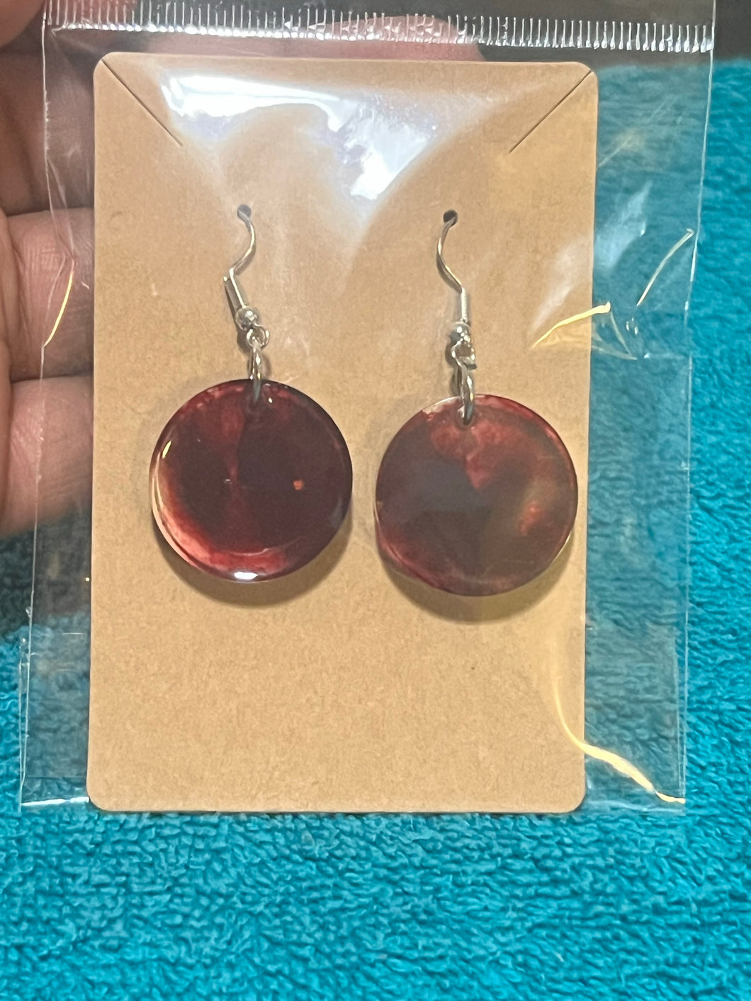 Blended Ruby Earrings